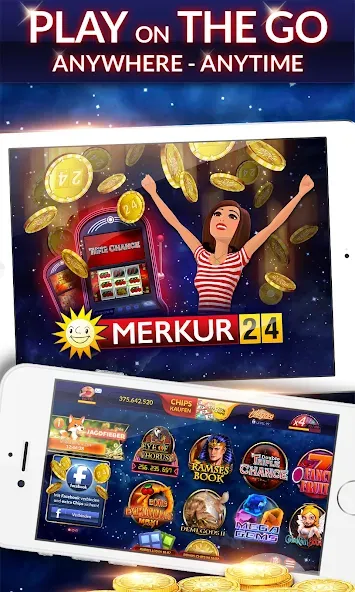 Merkur24 – Slots & Casino (Меркур24 Казино)  [МОД Menu] Screenshot 4