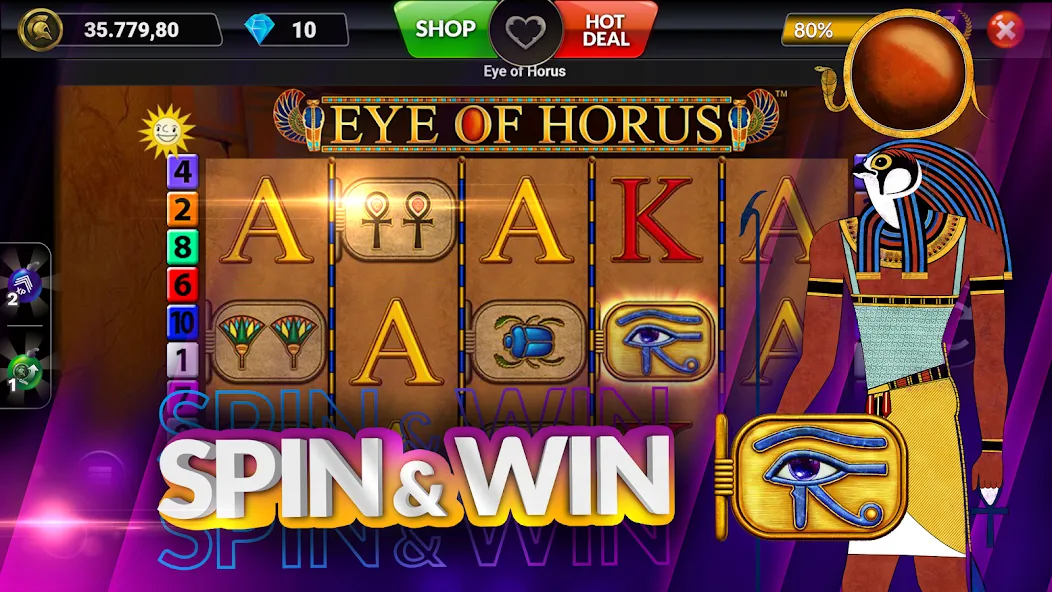 SpinArena Online Casino Slots (СпинАрена Онлайн Казино Слоты)  [МОД Menu] Screenshot 2