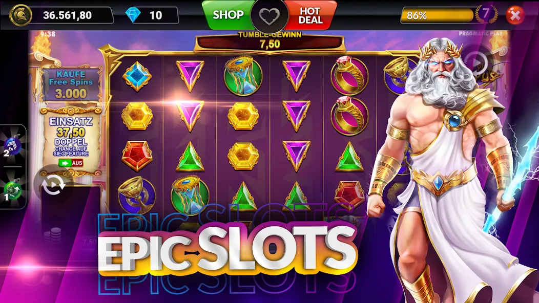 SpinArena Online Casino Slots (СпинАрена Онлайн Казино Слоты)  [МОД Menu] Screenshot 5