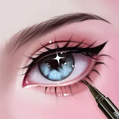 Скачать взломанную Makeup Stylist: Makeup Game (Сам сделай макияж)  [МОД Unlocked] - стабильная версия apk на Андроид