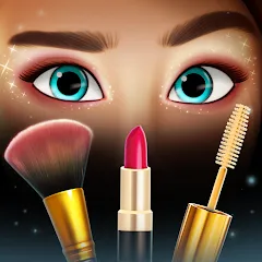 Скачать взломанную Makeover Match - Fashion Game (Мейковер Матч)  [МОД Много денег] - полная версия apk на Андроид