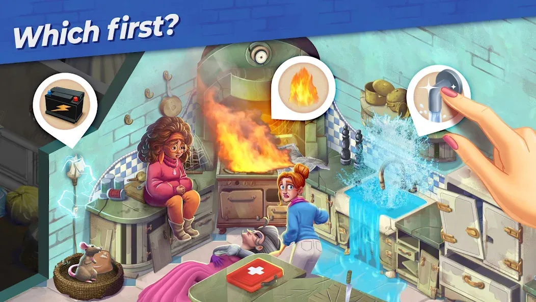 Penny & Flo: Home Renovation  [МОД Unlimited Money] Screenshot 2