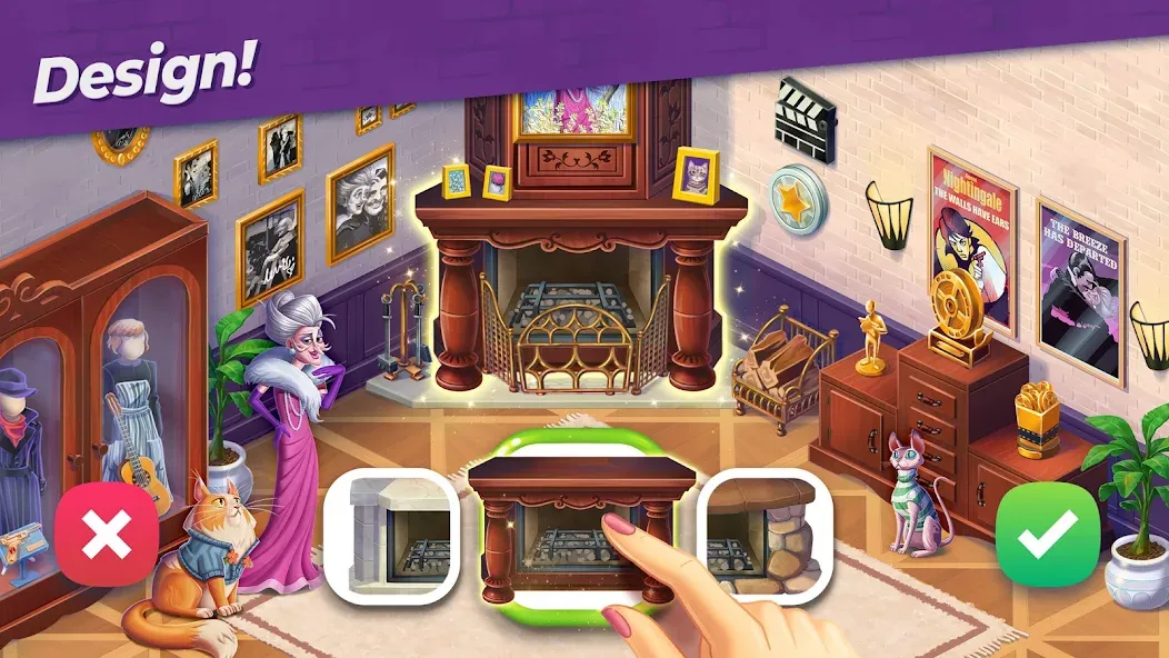 Penny & Flo: Home Renovation  [МОД Unlimited Money] Screenshot 4