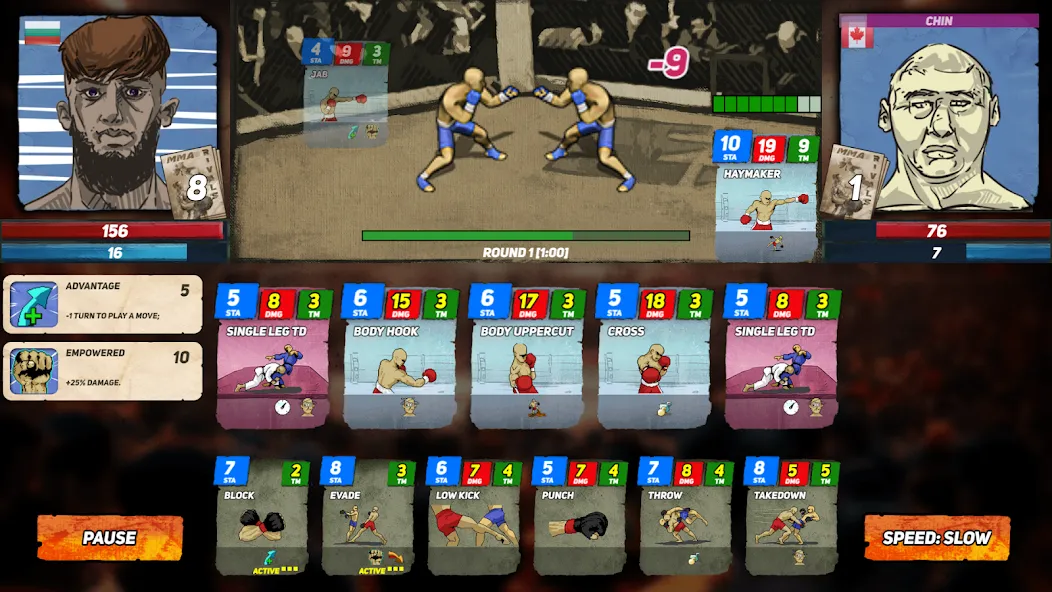 MMA Rivals (ММА Соперники)  [МОД Бесконечные деньги] Screenshot 2