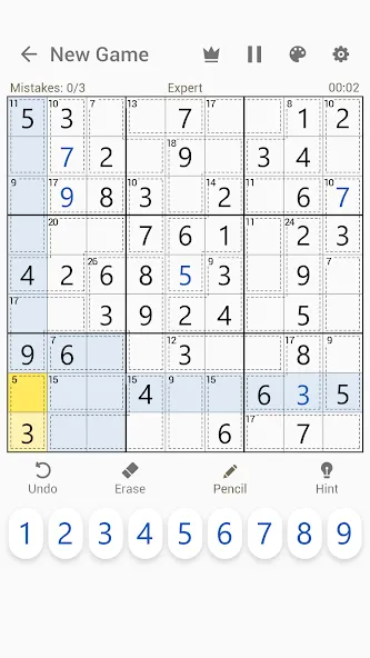 Killer Sudoku - Sudoku Puzzles  [МОД Бесконечные монеты] Screenshot 4