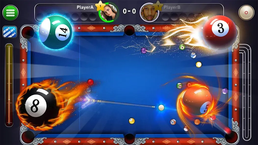 8 Ball Live - Billiards Games (Бол Лайв)  [МОД Unlocked] Screenshot 3