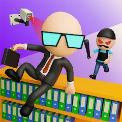 Скачать взломанную Escape The Office (Эскейп зе Офис)  [МОД Menu] - последняя версия apk на Андроид