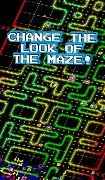 PAC-MAN 256 - Endless Maze (ПАК)  [МОД Mega Pack] Screenshot 4