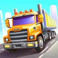 Скачать взлом Transit King: Truck Simulator (Транзит Кинг Тайкун)  [МОД Все открыто] - полная версия apk на Андроид