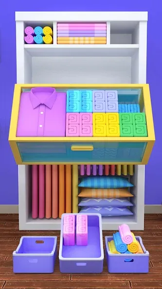 Fill the Closet: Organize Game (Фил зе Клозет)  [МОД Unlocked] Screenshot 3