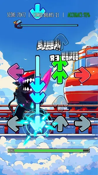 Music Rhythm Battle Night  [МОД Unlocked] Screenshot 1