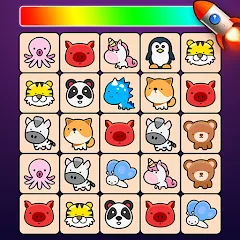 Скачать взлом Match Animal - Match Game (Матч Зверь Матч Игра)  [МОД Меню] - полная версия apk на Андроид