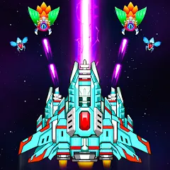 Скачать взломанную Galaxy Attack - Alien Shooter (Гэлэкси аттак)  [МОД Unlimited Money] - последняя версия apk на Андроид