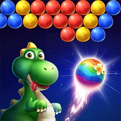 Взлом Bubble Shooter Primitive Eggs (Бабл Шутер Примитивные Яйца)  [МОД Бесконечные монеты] - полная версия apk на Андроид