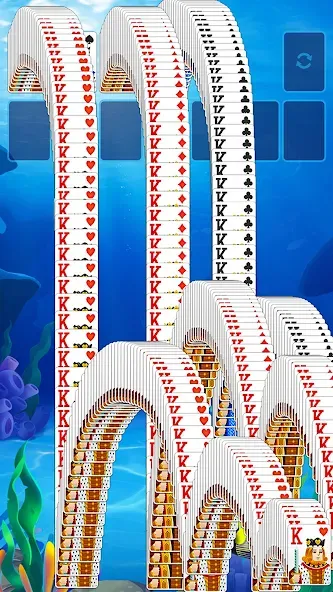 Solitaire Fish  [МОД Много монет] Screenshot 5