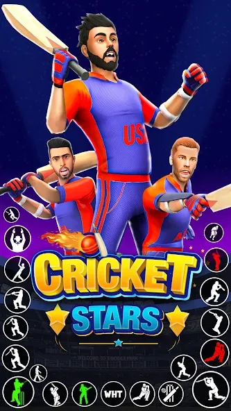 Play Cricket Games (Плей Крикет Геймс)  [МОД Menu] Screenshot 4