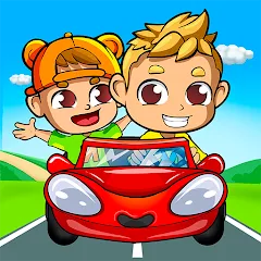 Скачать взломанную Vlad and Niki: Car Games  [МОД Меню] - стабильная версия apk на Андроид