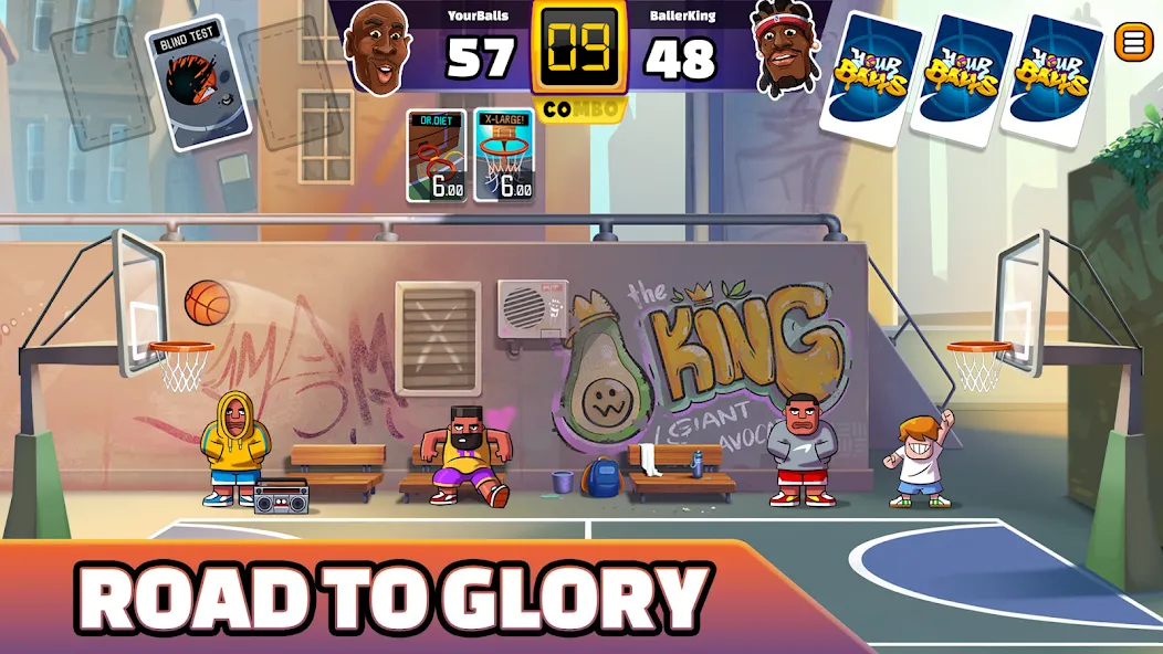 Your Balls: Basketball Game (Йоур Баллс)  [МОД Menu] Screenshot 1