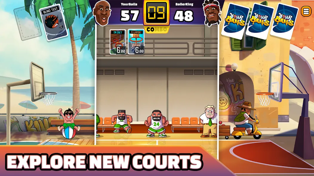 Your Balls: Basketball Game (Йоур Баллс)  [МОД Menu] Screenshot 5