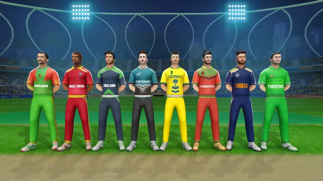 World Cricket Games :T20 Cup (Ворлд Крикет Геймс)  [МОД Много денег] Screenshot 5