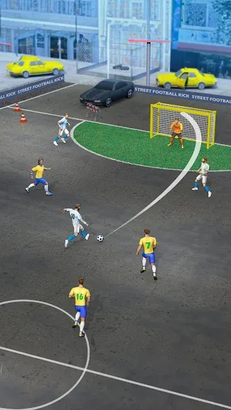 Street Football Kick Games (Уличный футбол Игры с ударами)  [МОД Много денег] Screenshot 3