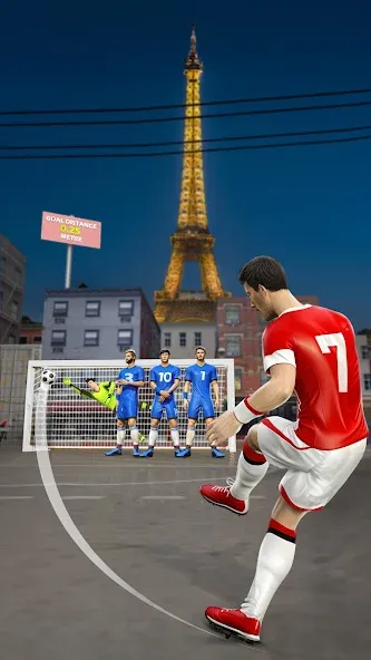 Street Football Kick Games (Уличный футбол Игры с ударами)  [МОД Много денег] Screenshot 5