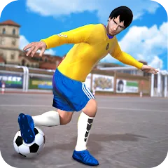 Скачать взлом Street Football Kick Games (Уличный футбол Игры с ударами)  [МОД Много денег] - полная версия apk на Андроид