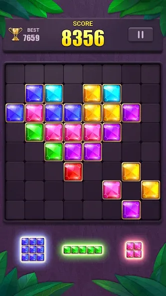 Block Puzzle: Jewel Blast Game  [МОД Unlimited Money] Screenshot 1