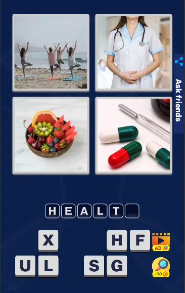 4 Pics 1 Word Quiz Game  [МОД Бесконечные монеты] Screenshot 5