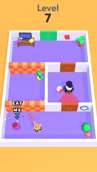 Cat Escape (Кэт Эскеип)  [МОД Бесконечные монеты] Screenshot 3