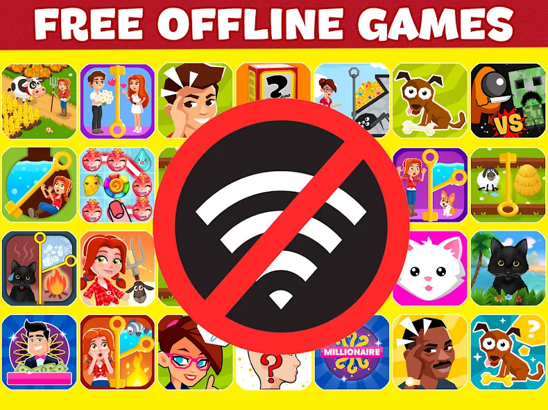 Offline Games: don't need wifi  [МОД Menu] Screenshot 5