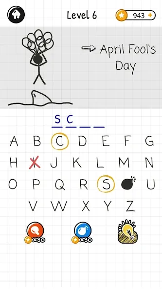 Hangman Words:Two Player Games  [МОД Меню] Screenshot 5