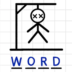 Скачать взломанную Hangman Words:Two Player Games  [МОД Меню] - стабильная версия apk на Андроид