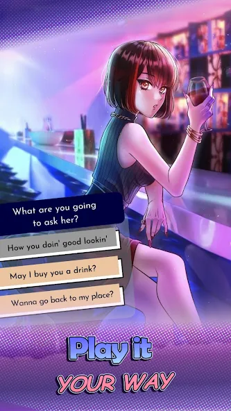 HaremKing - Waifu Dating Sim (ХаремКинг)  [МОД Много денег] Screenshot 1