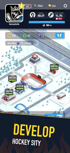 Hockey Battle 2 (Хоккей Батл 2)  [МОД Menu] Screenshot 1