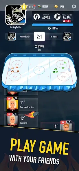 Hockey Battle 2 (Хоккей Батл 2)  [МОД Menu] Screenshot 4