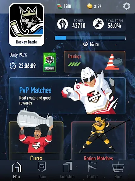 Hockey Battle 2 (Хоккей Батл 2)  [МОД Menu] Screenshot 5