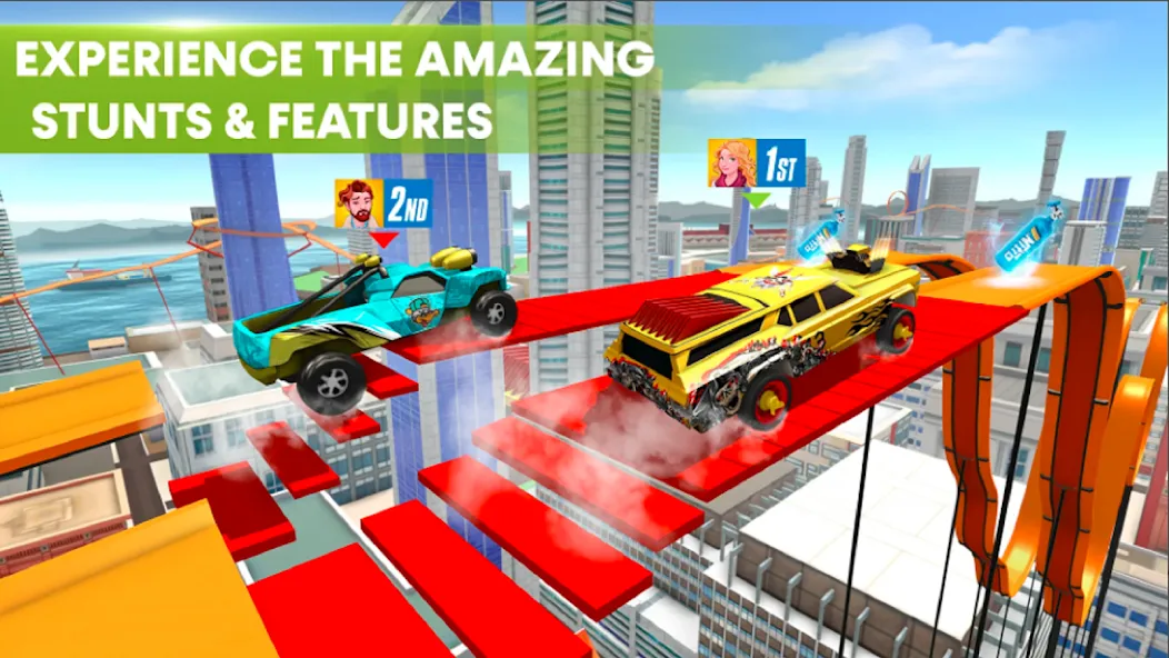 Race Off - Monster Truck Games  [МОД Все открыто] Screenshot 2