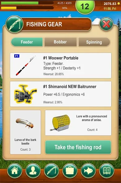 Fishing Baron - fishing game  [МОД Бесконечные монеты] Screenshot 4