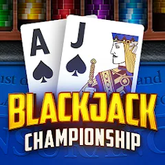 Скачать взломанную Blackjack Championship (Блэкджек Чемпионат)  [МОД Unlocked] - стабильная версия apk на Андроид