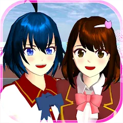 Взломанная SAKURA School Simulator (Сакура Скул Симулятор)  [МОД Бесконечные деньги] - полная версия apk на Андроид