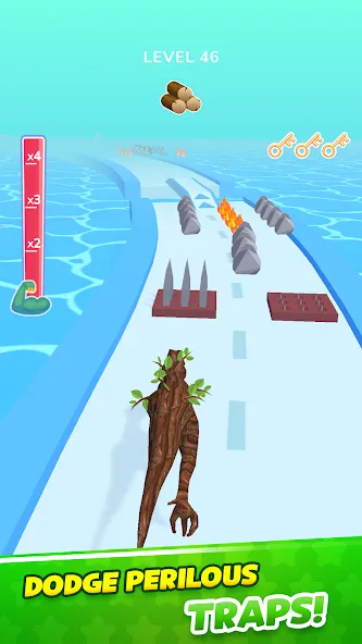 Dino Evolution Run 3D (Дино Эволюция Ран 3Д)  [МОД Меню] Screenshot 5