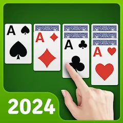 Скачать взломанную Klondike Solitaire - Patience  [МОД Много монет] - стабильная версия apk на Андроид