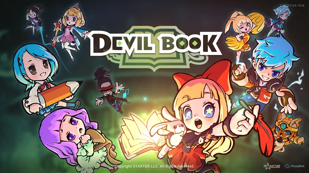 Devil Book: Hand-Drawn MMO (Дэвил Бук)  [МОД Menu] Screenshot 1