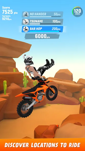 Max Air Motocross (Макс Эйр Мотокросс)  [МОД Бесконечные монеты] Screenshot 2