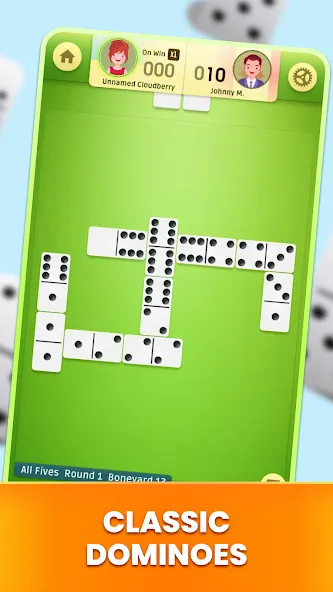 Dominoes: Classic Dominos Game  [МОД Все открыто] Screenshot 1