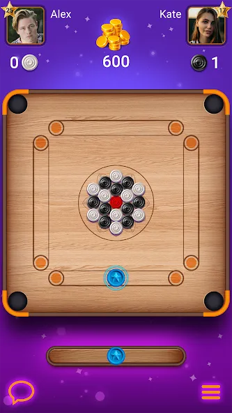 Carrom Lure - Disc pool game (Карром Лур)  [МОД Unlocked] Screenshot 1