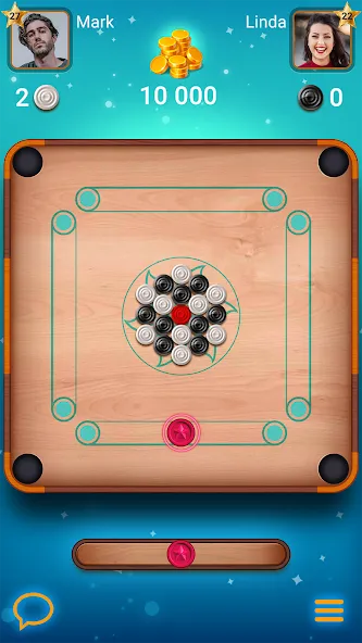 Carrom Lure - Disc pool game (Карром Лур)  [МОД Unlocked] Screenshot 3