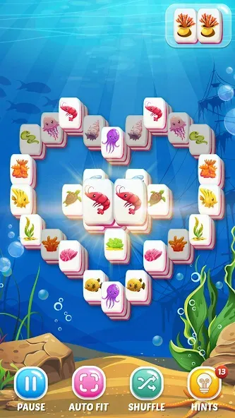 Mahjong Fish (Маджонг Рыбы)  [МОД Mega Pack] Screenshot 1