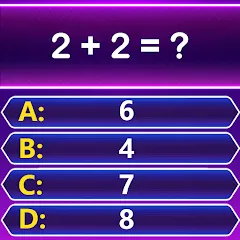 Скачать взлом Math Trivia - Quiz Puzzle Game (Математические загадки)  [МОД Бесконечные монеты] - последняя версия apk на Андроид